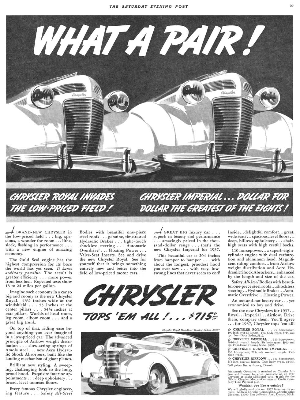 1937 Chrysler 8